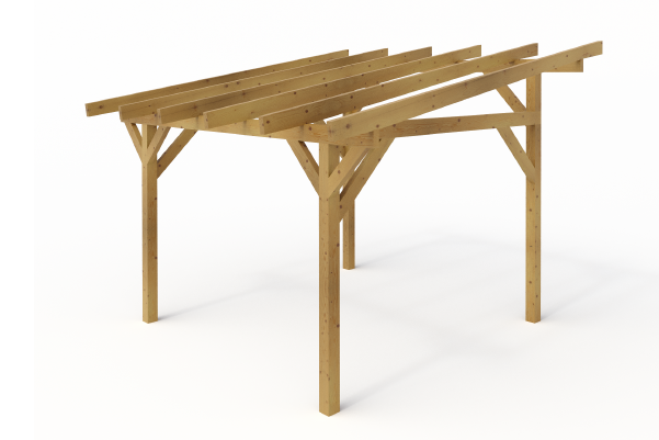 <span class="jp_product_title">Dřevěná pergola Classico volně stojící hloubka od 300 - BSH </span>