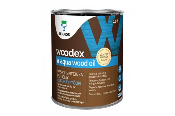 <span class="jp_product_title">TEKNOS Woodex Aqua Wood Oil 0,9 L - olej na dřevo</span>