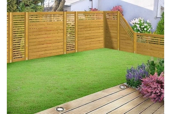 Luxusní plot Bergamo s mezerou 178x150