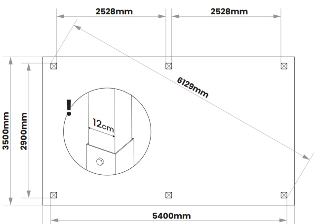 Přístřešek-box pro koně 290x540
