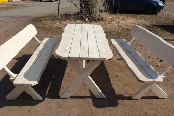 <span class="jp_product_title">Dřevěný zahradní nábytek set "Horal" - 180cm</span>