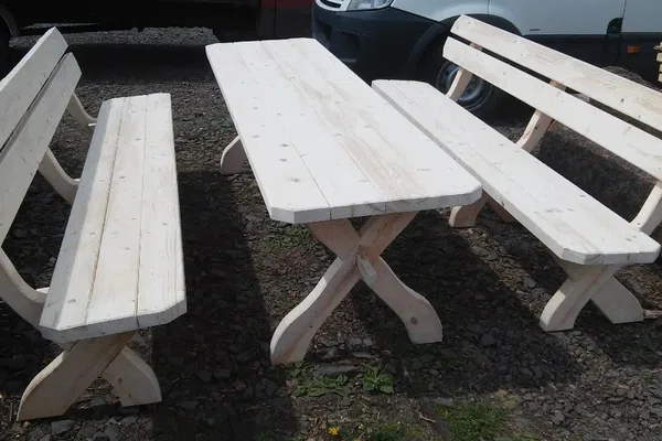 <span class="jp_product_title">Dřevěný zahradní nábytek set "Classico" - 180cm</span>