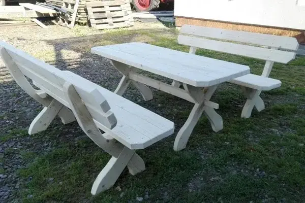 Dřevěný zahradní nábytek set "Classico" - 180cm